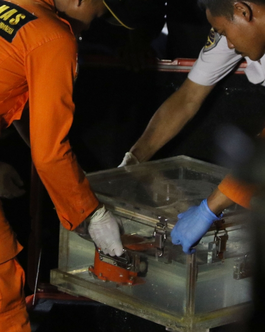 Ini penampakan bagian black box Lion Air