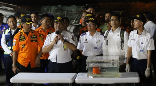 Ini penampakan bagian black box Lion Air