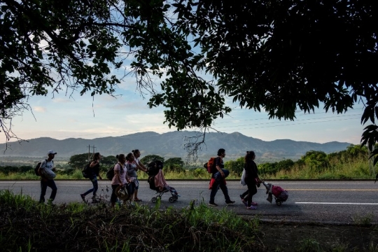 Kala stroller jadi barang mewah imigran Honduras