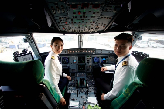 Han Siyuan, kapten pilot cantik di maskapai China