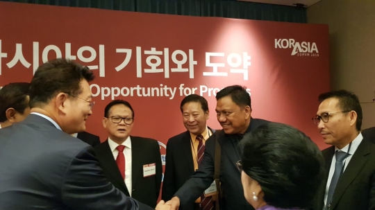 Olly Dondokambey dampingi Megawati di The KOR-ASIA Forum