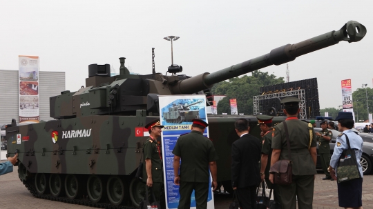 Melihat pameran Indo Defence 2018 di Kemayoran