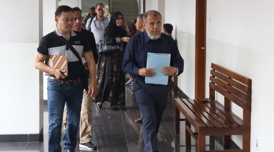 Patrialis Akbar jalani sidang lanjutan permohonan PK