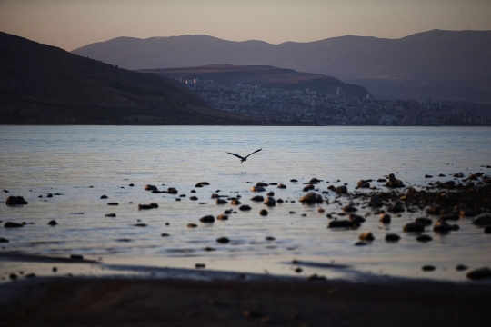 Danau Galilea di Israel dilanda krisis polusi dan tercemar limbah