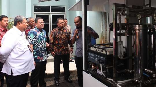 Portable Water Treatment siap bantu warga di lokasi bencana