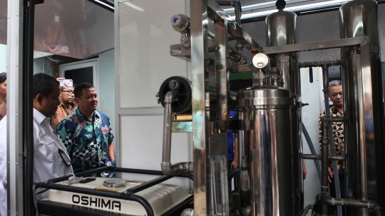 Portable Water Treatment siap bantu warga di lokasi bencana