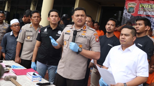 Polres Jakarta Barat Tangkap 23 Preman