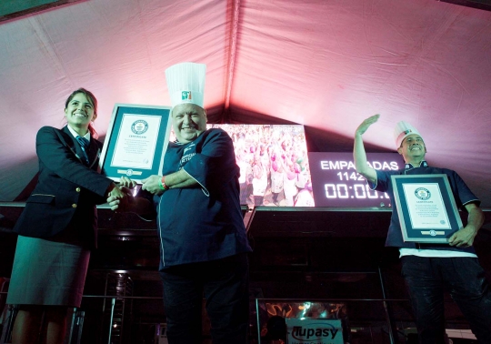 Argentina Lampaui Italia Pecahkan Rekor Dunia Membuat Pizza Terbanyak