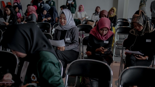 Antusiasme Peserta Kompetisi News Presenter di EGTC 2018 Surabaya