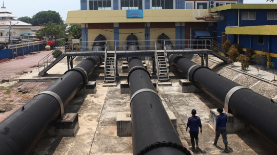 Pompa Waduk Pluit Siap Antisipasi Banjir