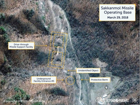 Ini Pangkalan Rudal Korut di Sakkanmol yang Diduga Disembunyikan