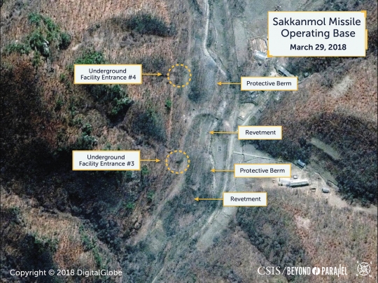 Ini Pangkalan Rudal Korut di Sakkanmol yang Diduga Disembunyikan