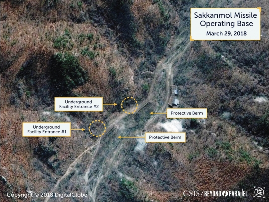 Ini Pangkalan Rudal Korut di Sakkanmol yang Diduga Disembunyikan