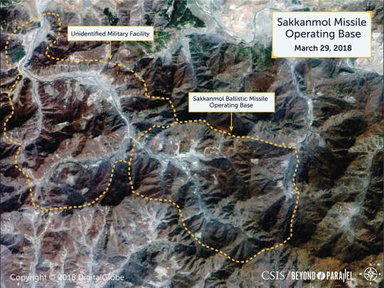Ini Pangkalan Rudal Korut di Sakkanmol yang Diduga Disembunyikan