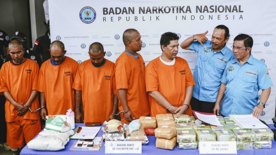 BNN Gagalkan Penyelundupan 38 kg Sabu di Aceh