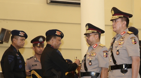 Kapolri Pimpin Sertijab Kadiv Humas dan Kapolda Kepulauan Bangka Belitung