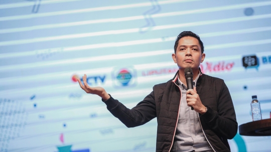 Dude Herlino Berbagi Kisah di EGTC 2018 Surabaya