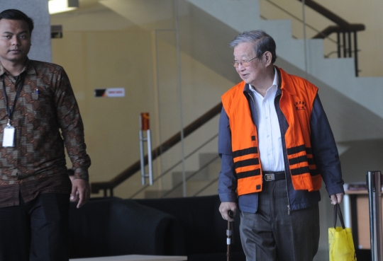 Tamin Sukardi Usai Jalani Pemeriksaan Lanjutan