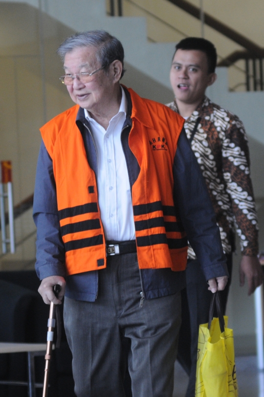 Tamin Sukardi Usai Jalani Pemeriksaan Lanjutan