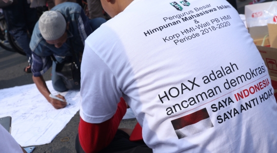 HMI Sosialisasikan Bahaya Hoax Bagi Demokrasi