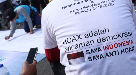 HMI Sosialisasikan Bahaya Hoax Bagi Demokrasi