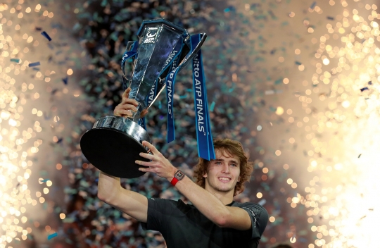 Alexander Zverev Jadi Juara Final ATP 2018 Usai Kalahkan Novak Djokovic