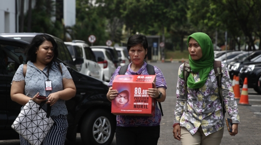 Koalisi Save Ibu Nuril Datangi Kantor Staf Presiden