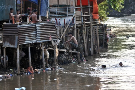 Potret Sanitasi Buruk di Ibu Kota