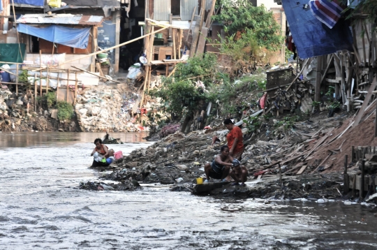 Potret Sanitasi Buruk di Ibu Kota