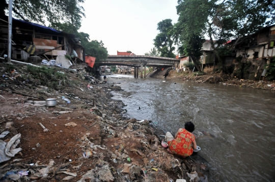 Potret Sanitasi Buruk di Ibu Kota