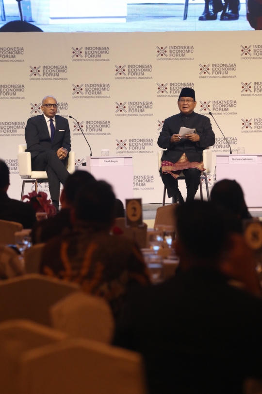 Prabowo Jadi Pembicara di Indonesia Ekonomi Forum 2018