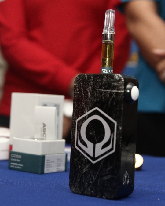 Polres Jaksel Bongkar Penjualan Liquid Vape Mengandung Ganja