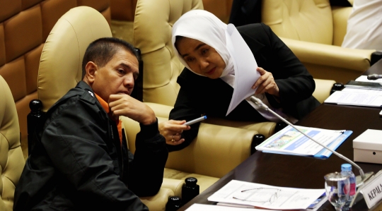 Rapat Kerja Komisi V DPR Bahas Jatuhnya Lion Air JT 610