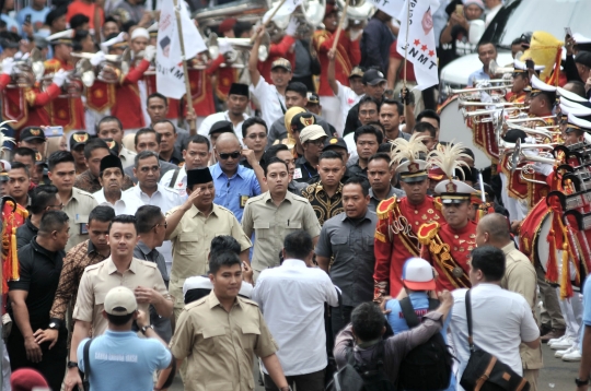 Melihat Suasana Pembekalan Relawan Prabowo-Sandiaga di Istora Senayan