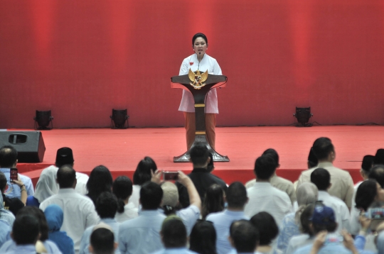 Melihat Suasana Pembekalan Relawan Prabowo-Sandiaga di Istora Senayan