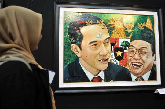 Mengenang Gus Dur dalam Pameran Lukis 