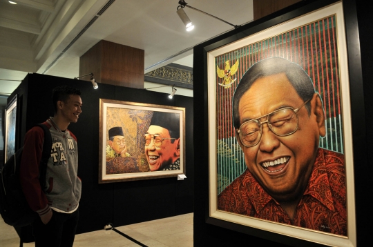 Mengenang Gus Dur dalam Pameran Lukis 