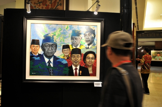 Mengenang Gus Dur dalam Pameran Lukis 