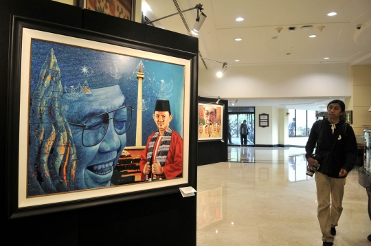 Mengenang Gus Dur dalam Pameran Lukis 