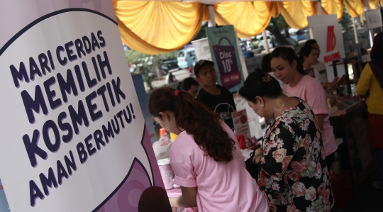 BPOM Gelar Kampanye Cerdas Memilih Kosmetik Aman dan Bermutu