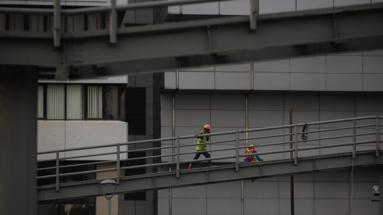 3 JPO di Sepanjang Jalan Jenderal Sudirman Akan Difasilitasi Lift dan CCTV