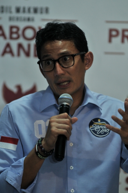 Laporan Penerimaan dan Pengeluaran Dana Kampanye Prabowo-Sandiaga