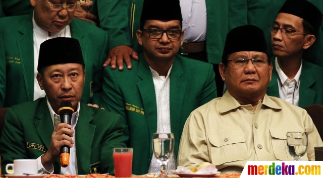 Foto : PPP Muktamar Jakarta Dukung Prabowo-Sandiaga 