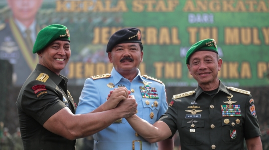 Sertijab Jenderal Andika Perkasa Resmi Jabat Sebagai KSAD