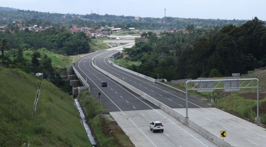 Penampakan Tol Bocimi Seksi 1 yang Telah Diresmikan Jokowi