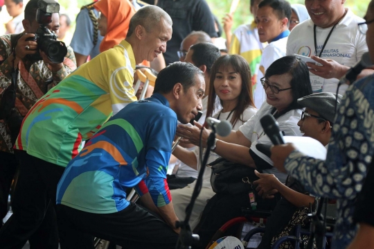 Jokowi Peringati Hari Disabilitas International di Bekasi