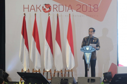 Jokowi Hadiri Hari Anti-korupsi Sedunia