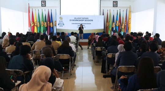 Antusiasme Peserta Workshop Session Emtek Goes to Campus 2018 di Bandung