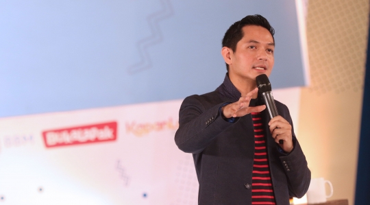 Dude Harlino Berbagi Inspirasi Bisnis di EGTC 2018 Bandung