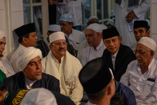 Prabowo dan AHY Hadiri Maulid Nabi Muhammad di Kwitang